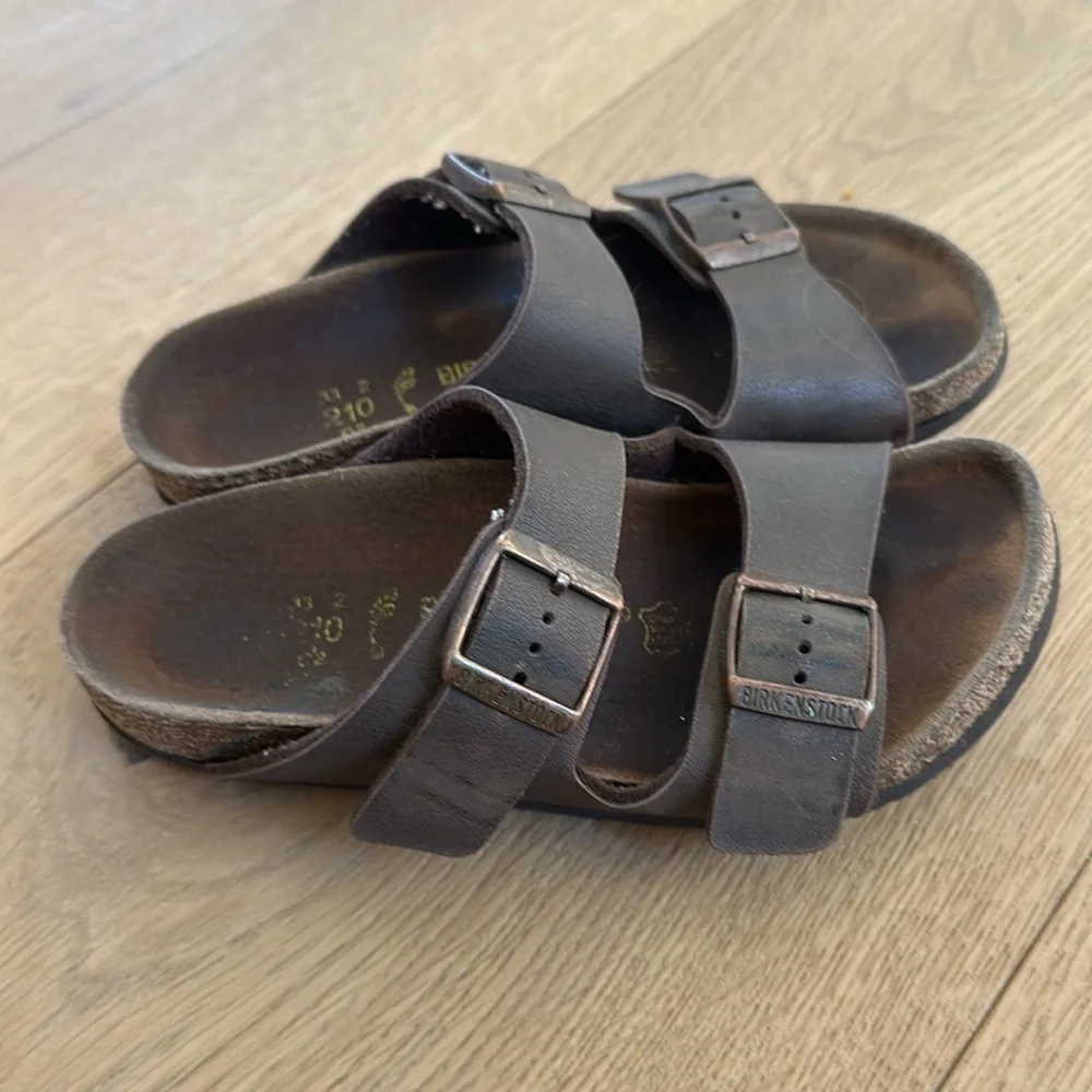 Birkenstocks brown sandals kids 33 kids C2